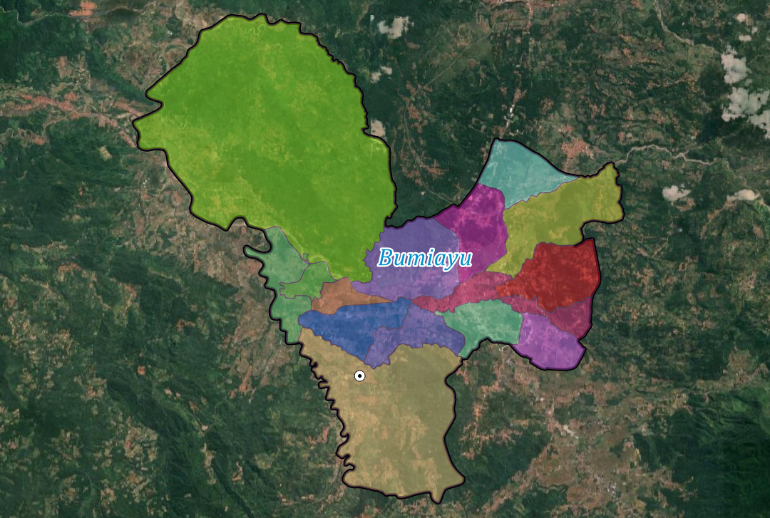 Peta Kecamatan Bumiayu